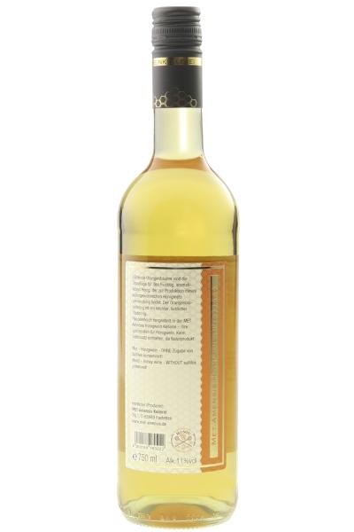 Honigmet Orangenblüte - Honigwein aus Orangenblütenhonig, 11% vol., Flasche | 750 ml